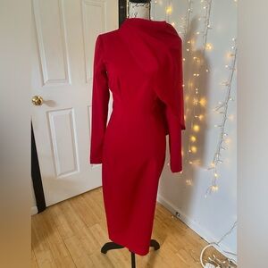 Heart My Closet semi cape dress